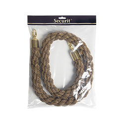 Classic Gold reb bronze med klikls i rustfrit stl