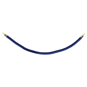 Classic Gold velvet cord blue with steel click lock