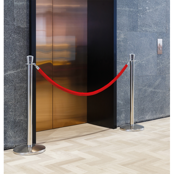 Barrier set Budget polished stainless steel