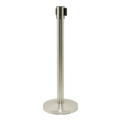 Barrier set Budget in brushed stainless steel