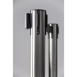 Barrier set Budget in brushed stainless steel