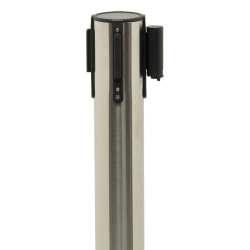 Barrier set Budget in brushed stainless steel