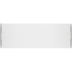 Top sign A4 in steel for barrier post