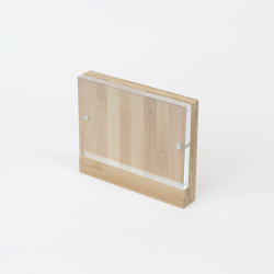 Peleman Photo (10x15 cm) bamboo/acrylic panel with magnetic closure