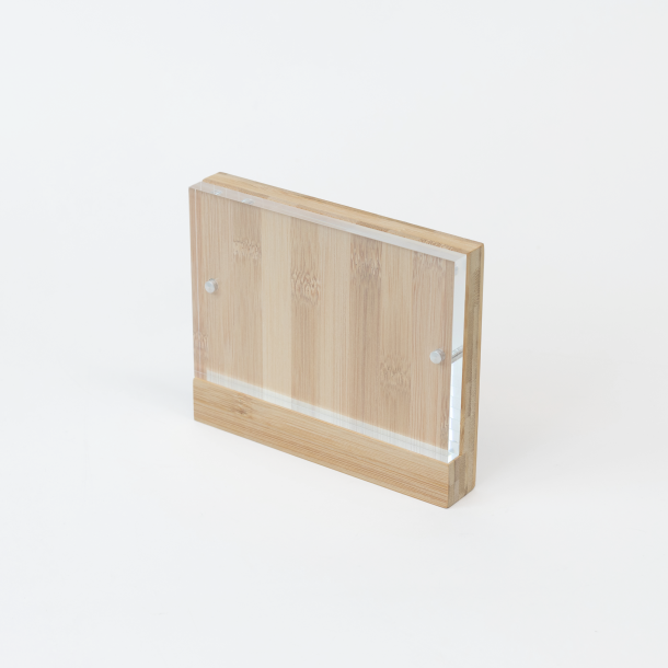 Peleman Photo (10x15 cm) bamboo/acrylic panel with magnetic closure