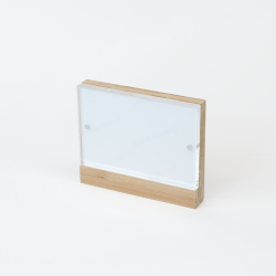 Peleman Photo (10x15 cm) bamboo/acrylic panel with magnetic closure